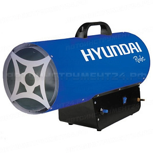 Газовый генератор горячего воздуха Hyundai (HI1, 10 кВт, X-motor, auto ignition, flame control, comp, H-HI1-10-UI580
